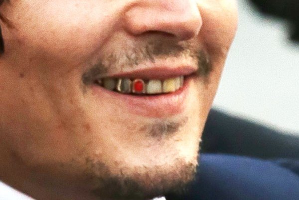 I denti di Johnny Depp